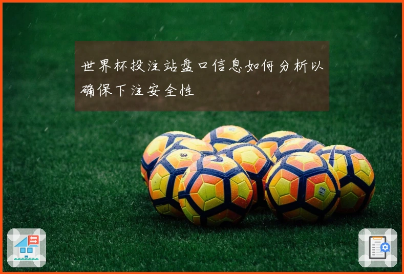 世界杯投注站盘口信息如何分析以确保下注安全性